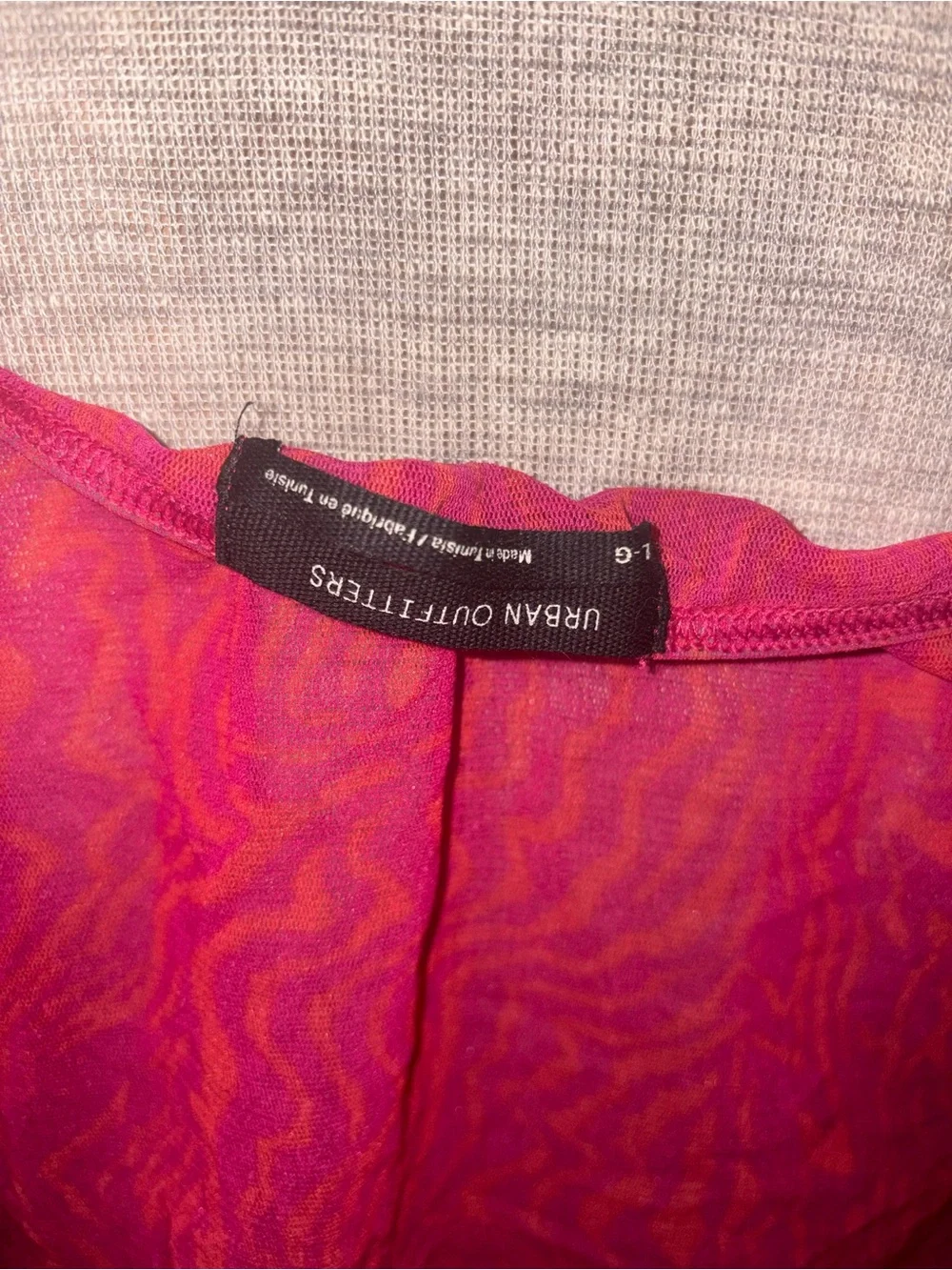 Matching Pink Sheer Ruffle-Trim Tank & Cardigan Set